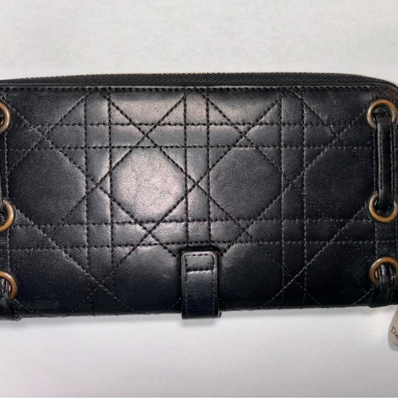 Black, Dior Connage zip wallet. Great conditiontion inside and out. Awesome gift - Picture 2 of 5